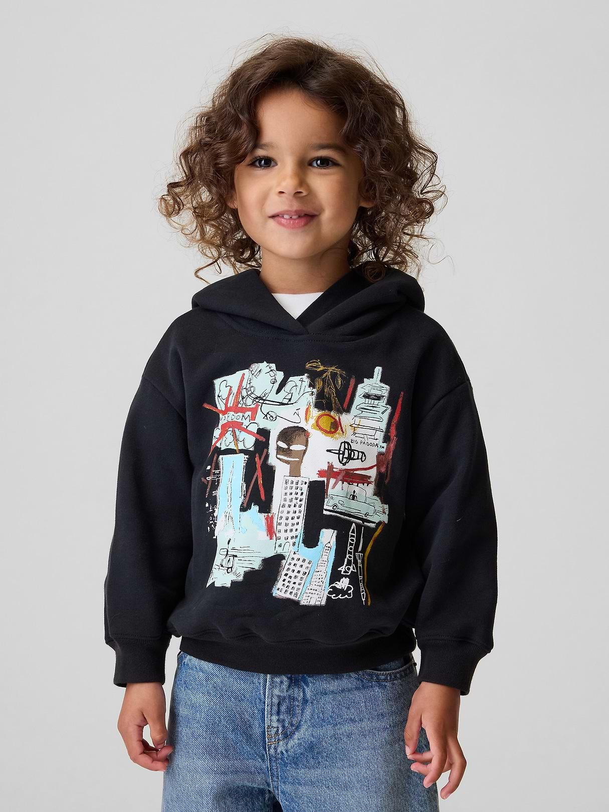 Jean-Michel Basquiat Toddler VintageSoft Hoodie | Gap