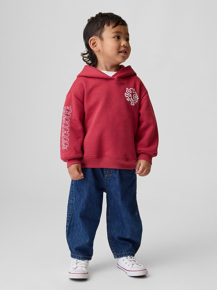 Image number 1 showing, Keith Haring Toddler VintageSoft Hoodie