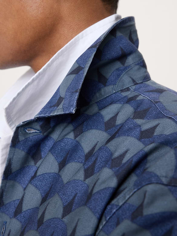 Relaxed-Fit Cotton-Linen Resort Shirt