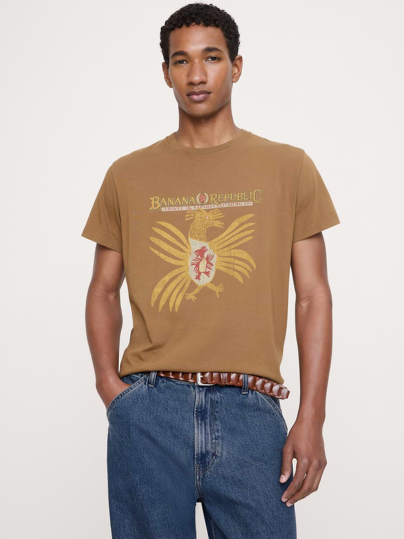 Archive Reissue Cotton Graphic T-Shirt