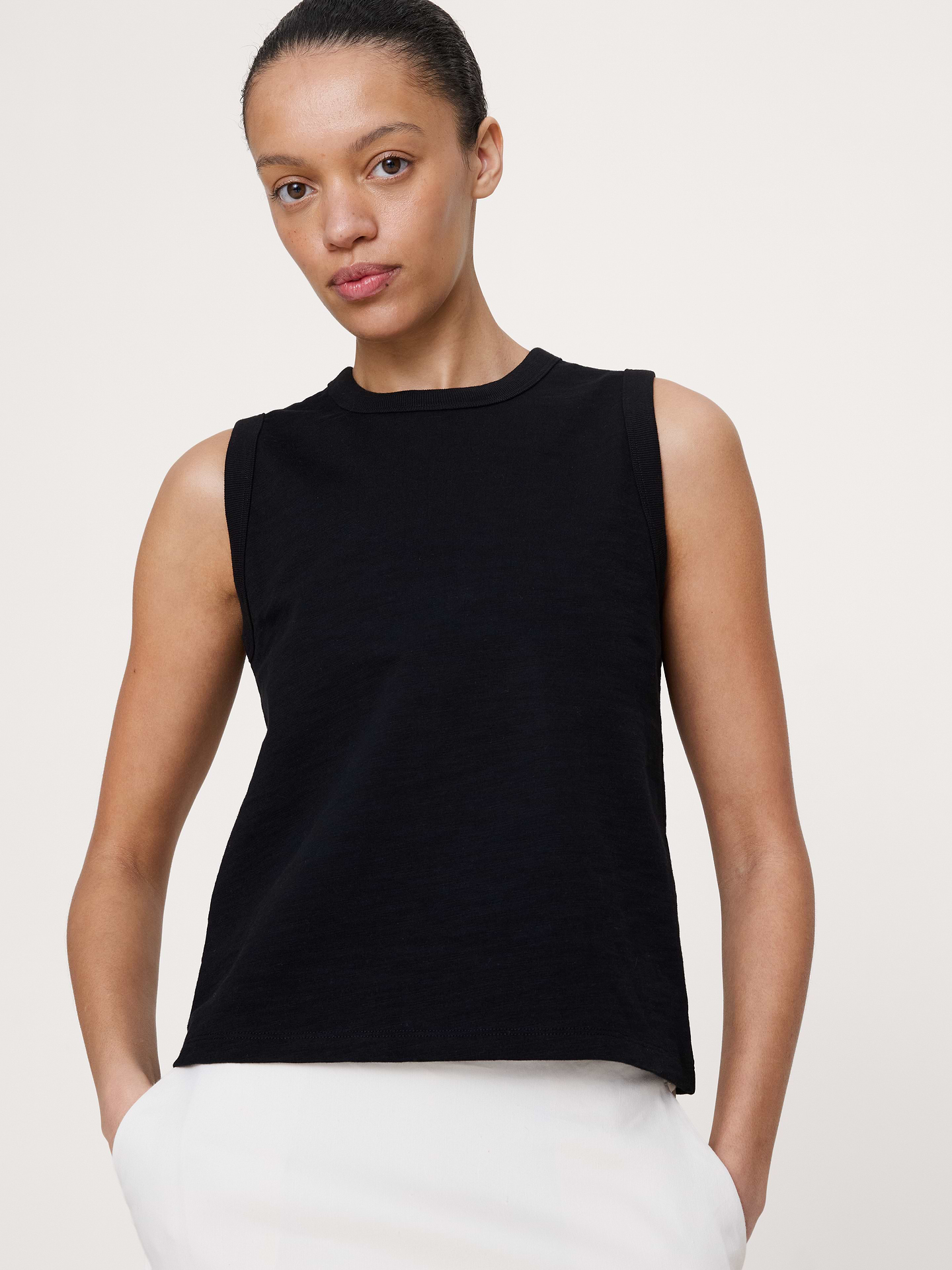 Image number 3 showing, Heavyweight Slub Cotton Tank
