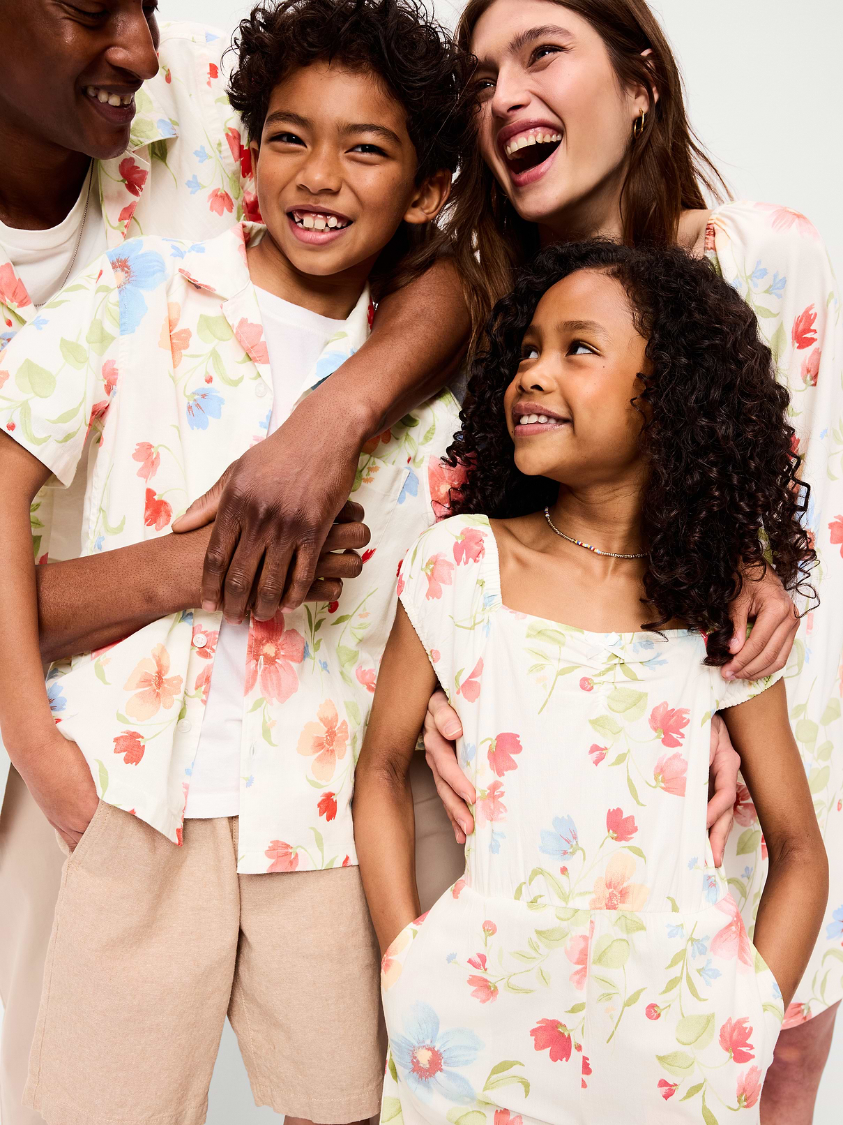 Image number 4 showing, Fitted Button-Front Poplin Top for Girls