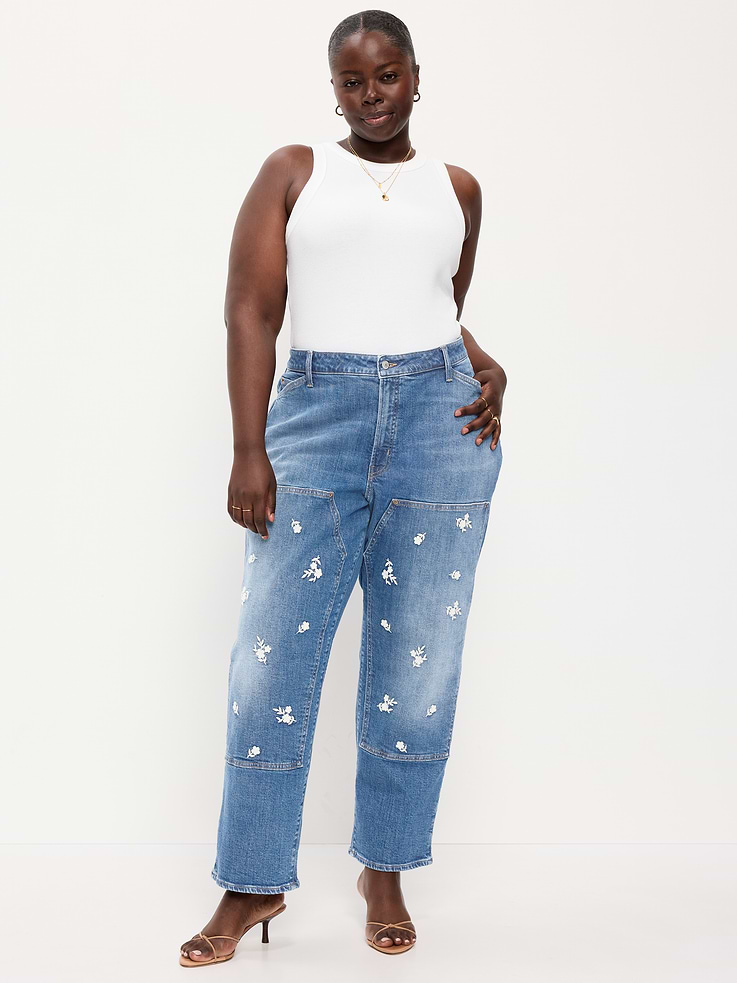Image number 7 showing, Curvy High-Waisted OG Loose Jeans