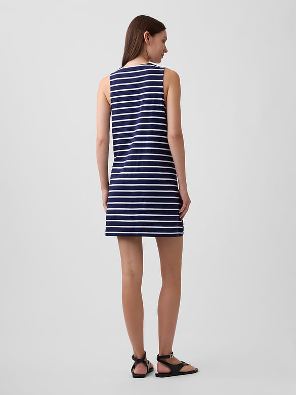 Stripe Tank Mini Dress