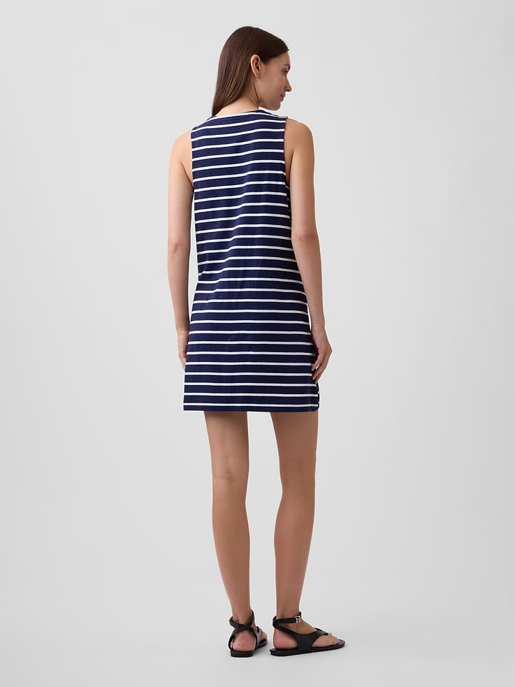 Image number 2 showing, Stripe Tank Mini Dress