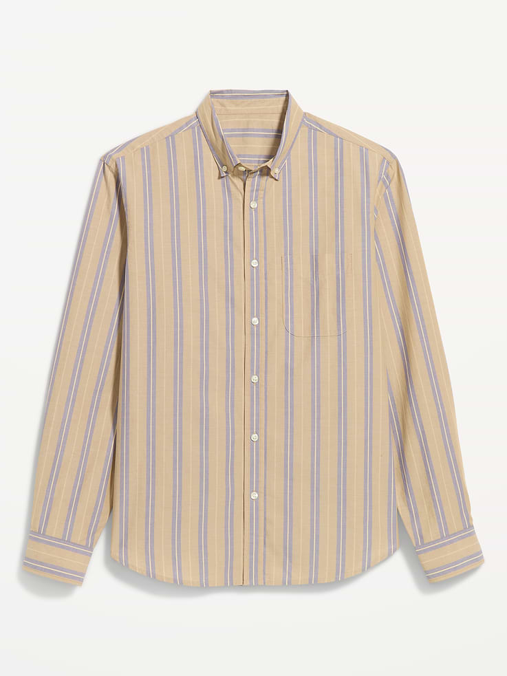 Image number 4 showing, Classic Fit Everyday Striped Poplin Shirt