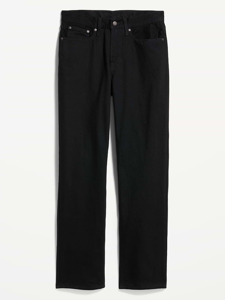 Image number 4 showing, Structured Loose Non-Stretch Jeans