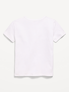 L'image numéro 2 présente T-shirt ultra-doux à manches courtes à poche pour fille