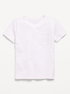 L'image numéro 1 présente T-shirt ultra-doux à manches courtes à poche pour fille
