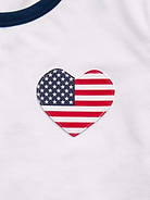 Image number 2 showing, Softest Short-Sleeve Heart-Pocket T-Shirt for Girls