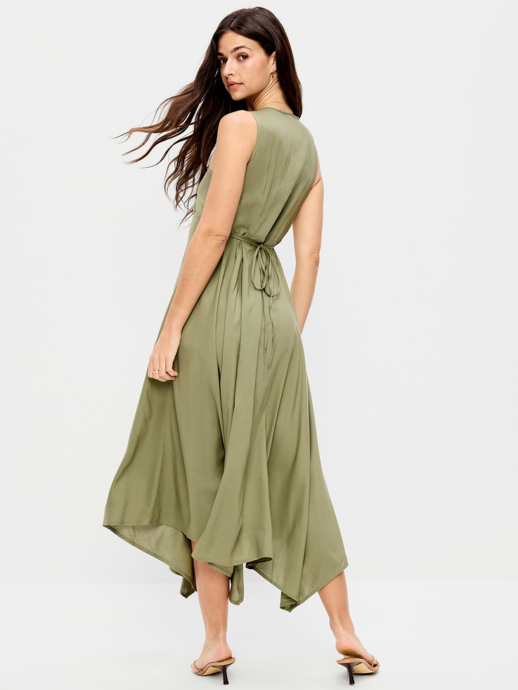 Image number 2 showing, Handkerchief Hem Midi Dress