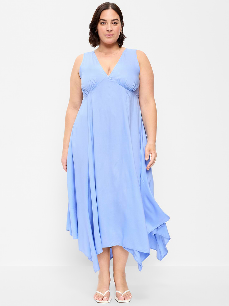 Image number 8 showing, Handkerchief Hem Midi Dress