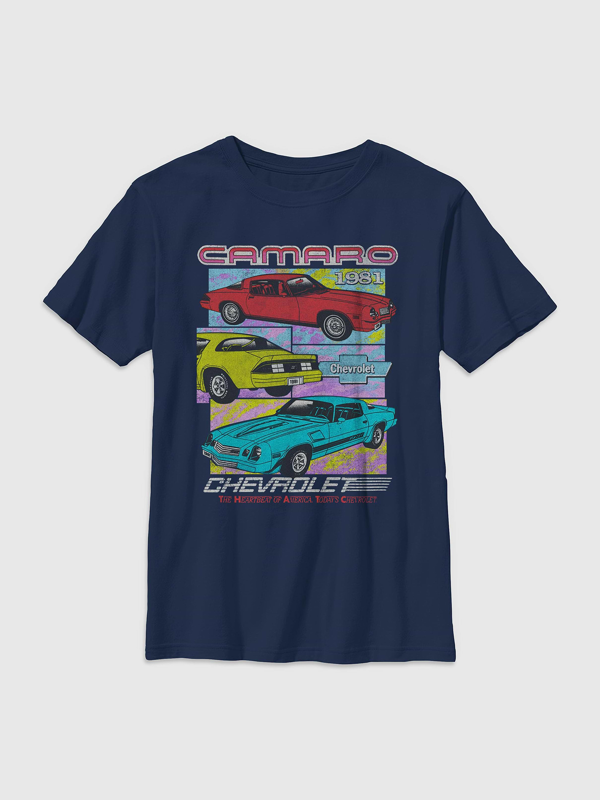 Image number 1 showing, GM Camaros 1981 Graphic T-Shirt for Boys