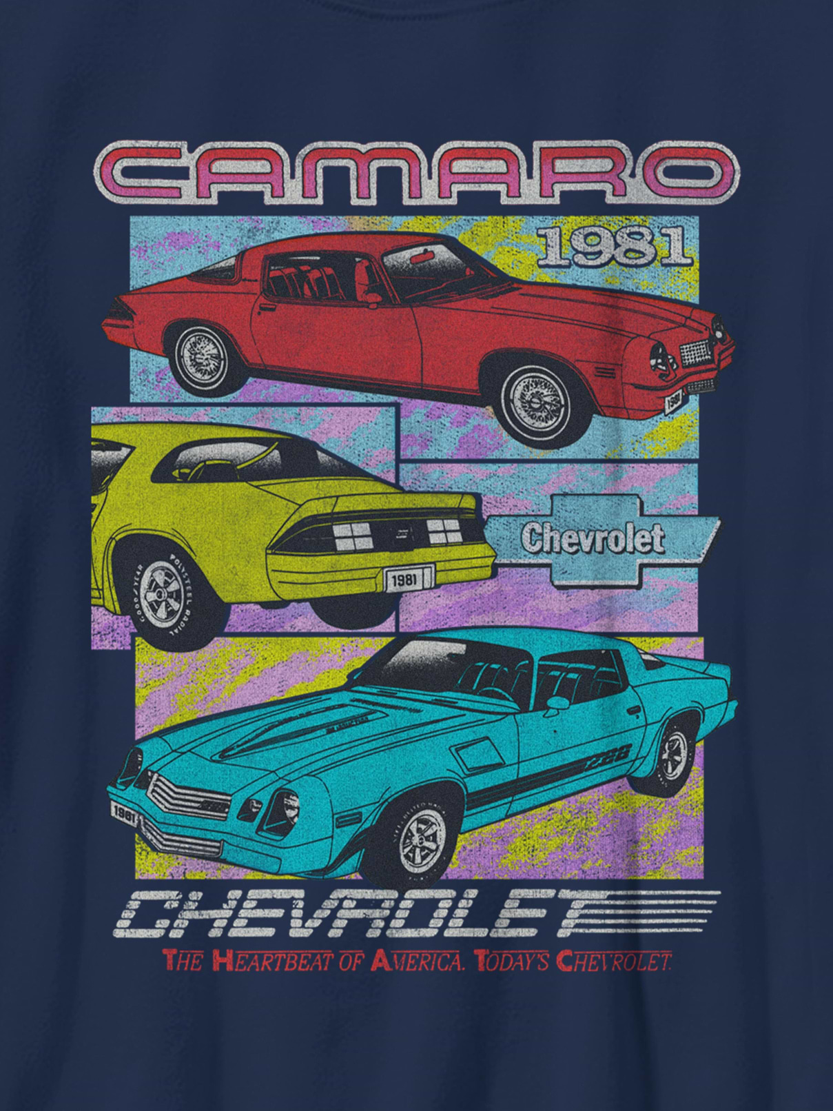 Image number 2 showing, GM Camaros 1981 Graphic T-Shirt for Boys