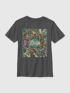 Image number 1 showing, Nintendo Character Boxes Graphic T-Shirt for Boys