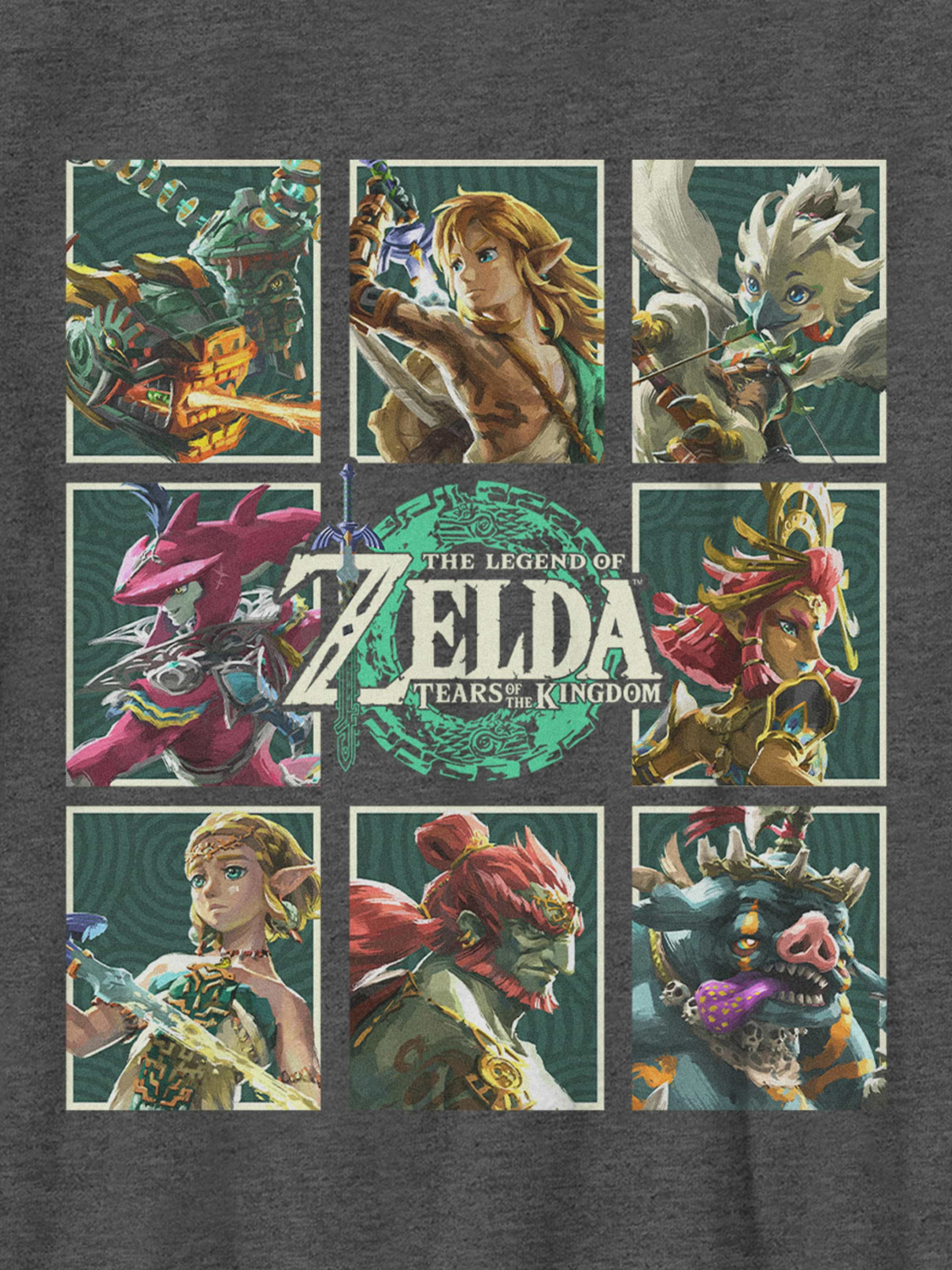 Image number 2 showing, Nintendo Character Boxes Graphic T-Shirt for Boys