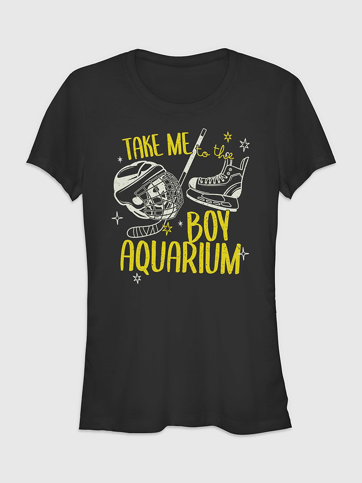 Image number 1 showing, Boy Aquarium Short Sleeve Graphic T-Shirt
