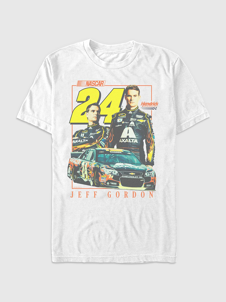 Image 1 of 4, Soft cotton T-shirt., Crewneck., Short sleeves., Officially licensed Hendrick Motorsports Graphic at front.