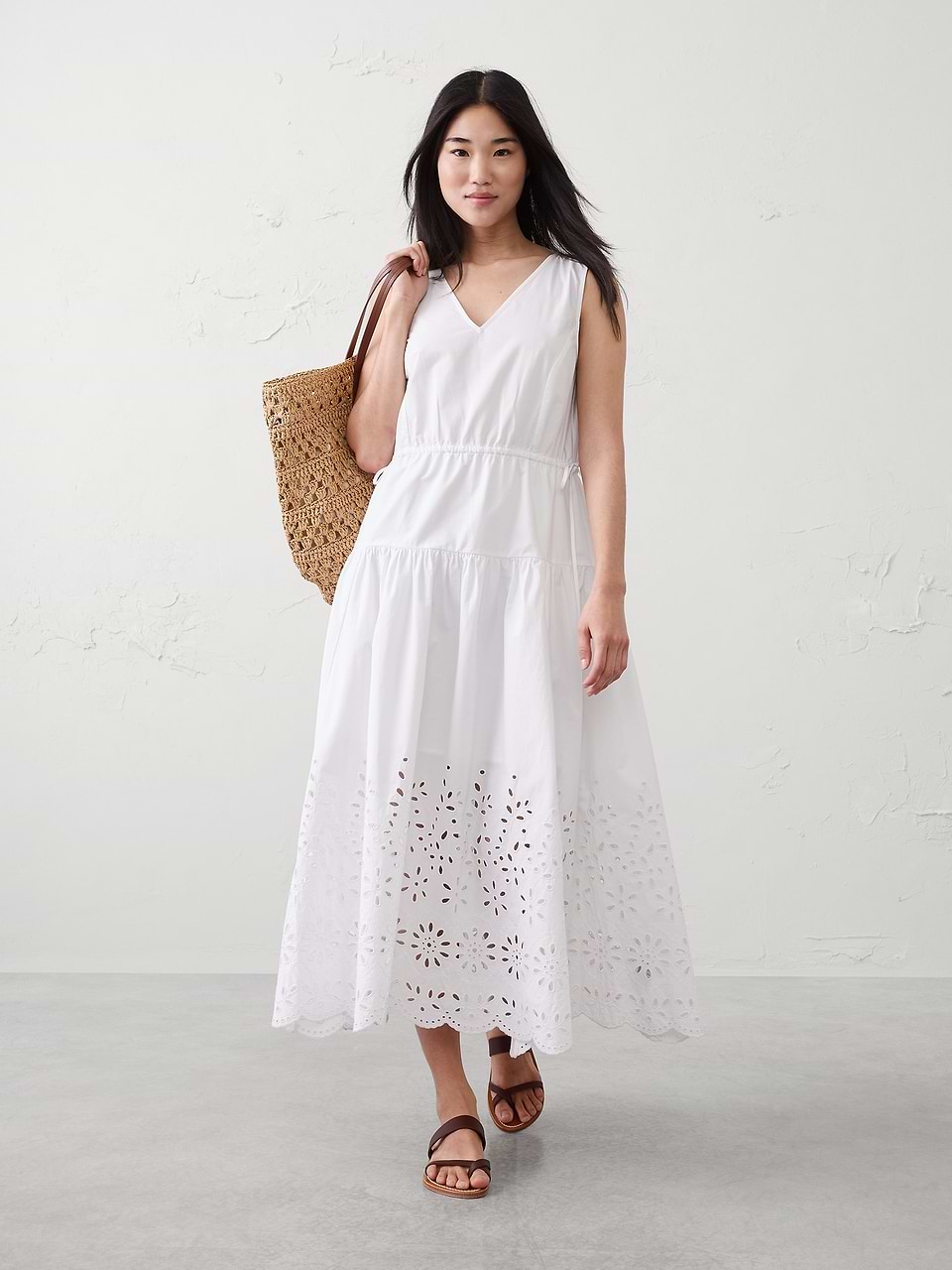 aiza cream floral print maxi dress Katherine — & Rust Fabric has no stretch discount_40% off Size:4XS_00-0 Organic Cotton Midi Dress