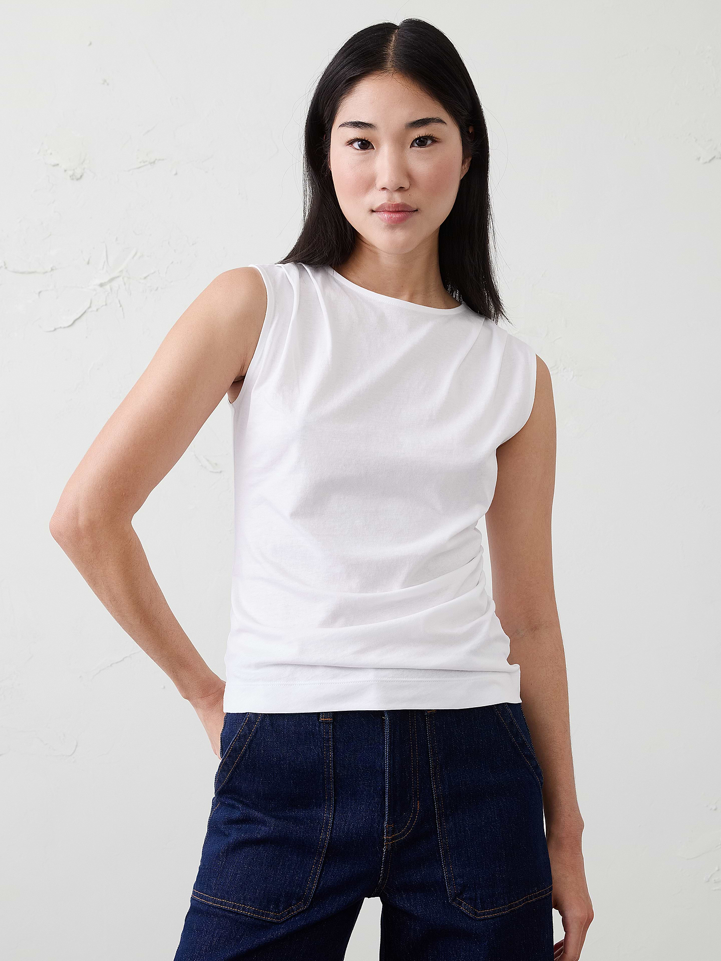Image number 1 showing, Side-Ruched Top