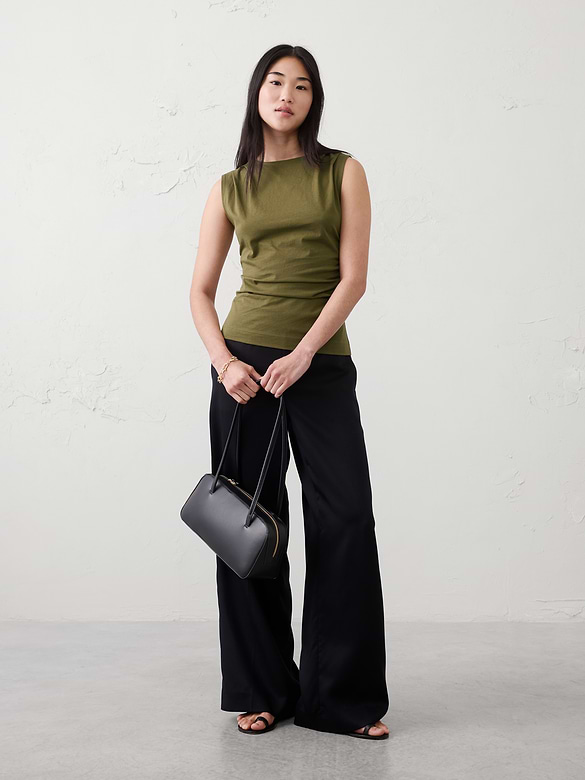Side-Ruched Top