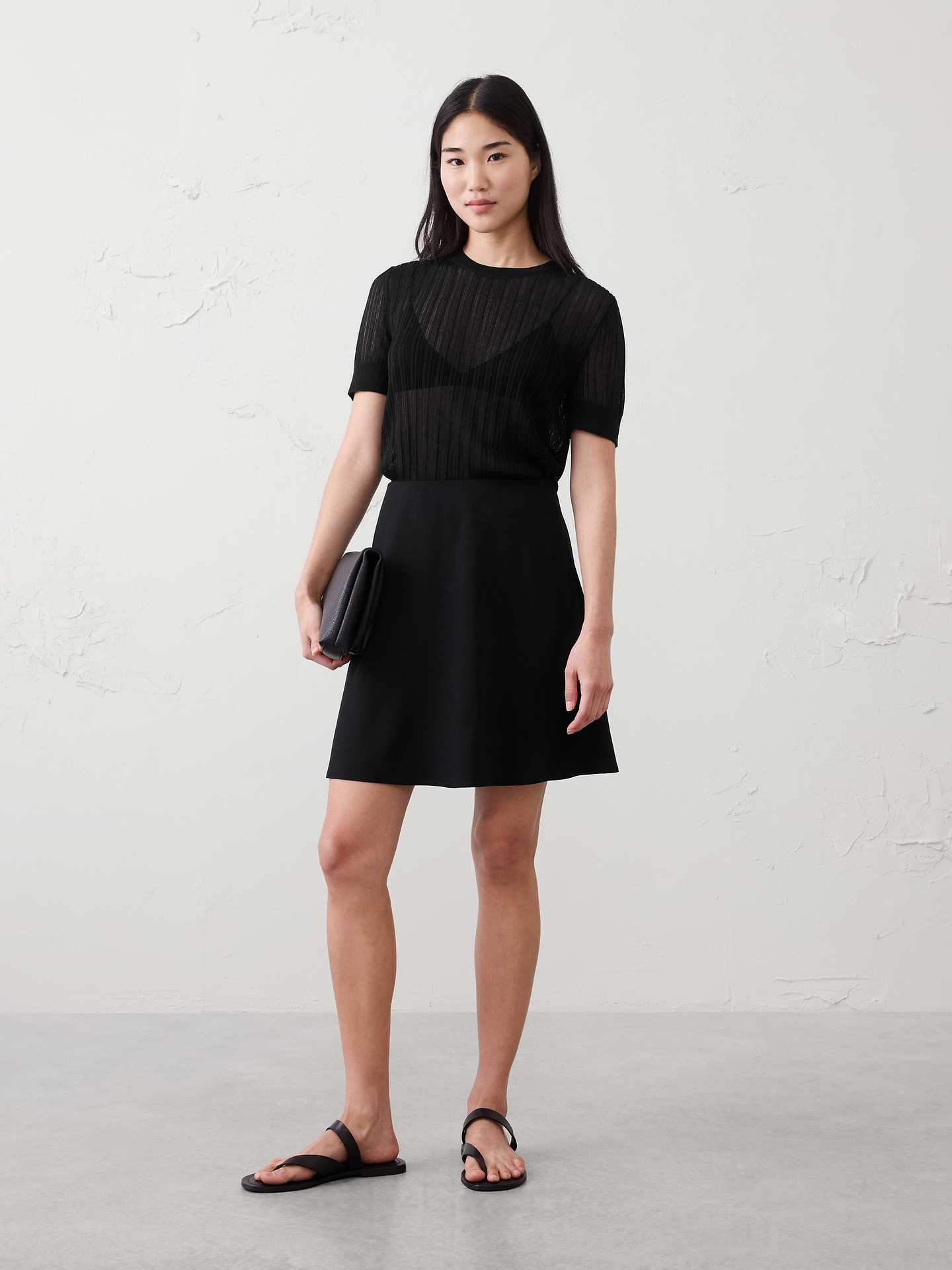 Image number 1 showing, Bias Mini Skirt