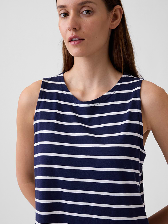 Stripe Tank Mini Dress