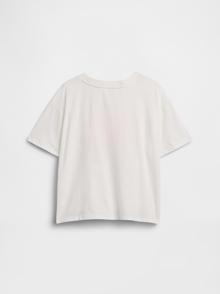 Image number 2 showing, Kids Oversized Knot-Tie Graphic T-Shirt
