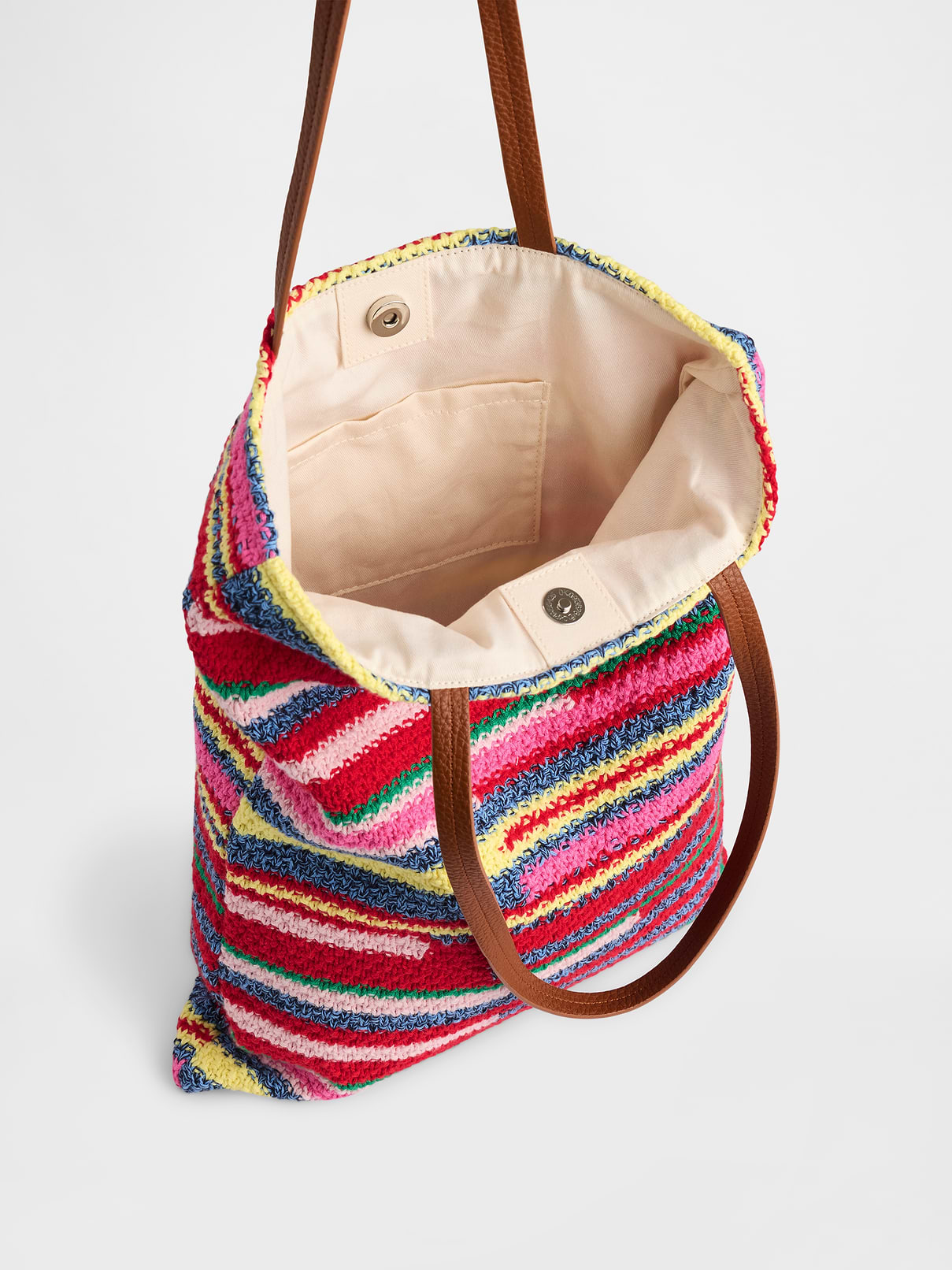 Image number 4 showing, Crochet Tote Bag