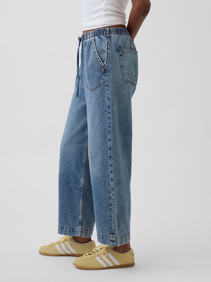 Image number 3 showing, Low Rise '90s Loose Easy Crop Jeans
