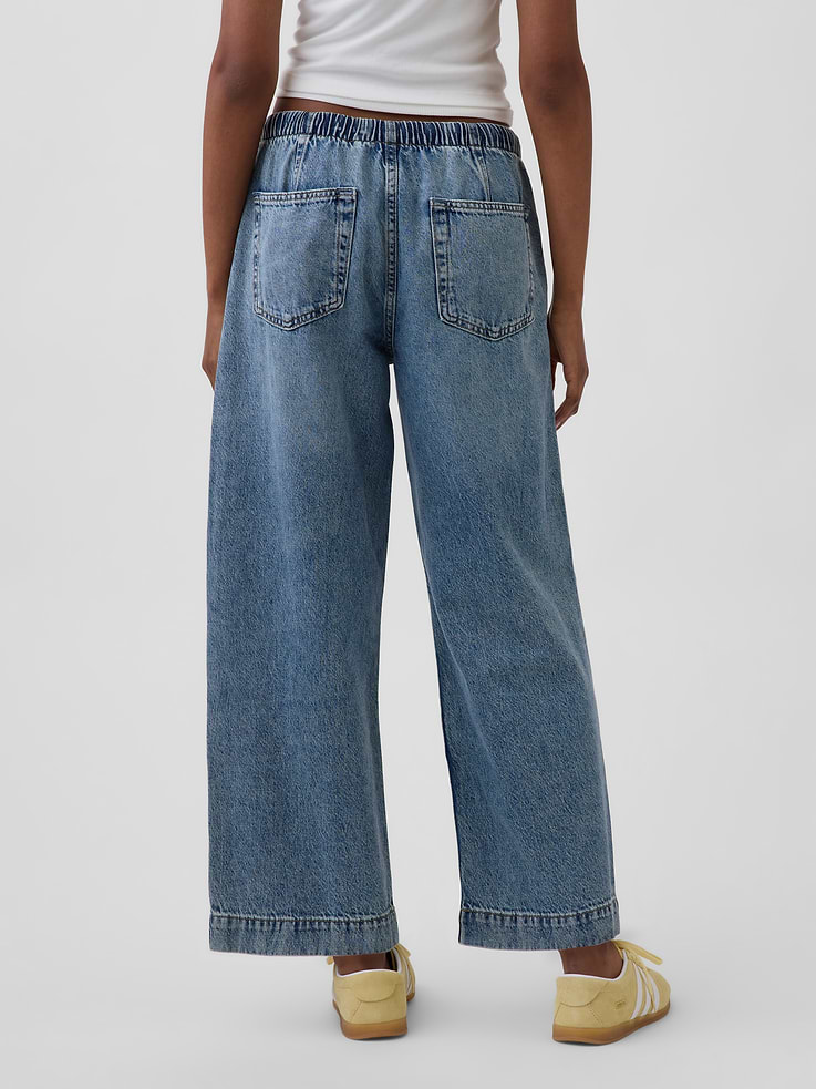 Image number 4 showing, Low Rise '90s Loose Easy Crop Jeans