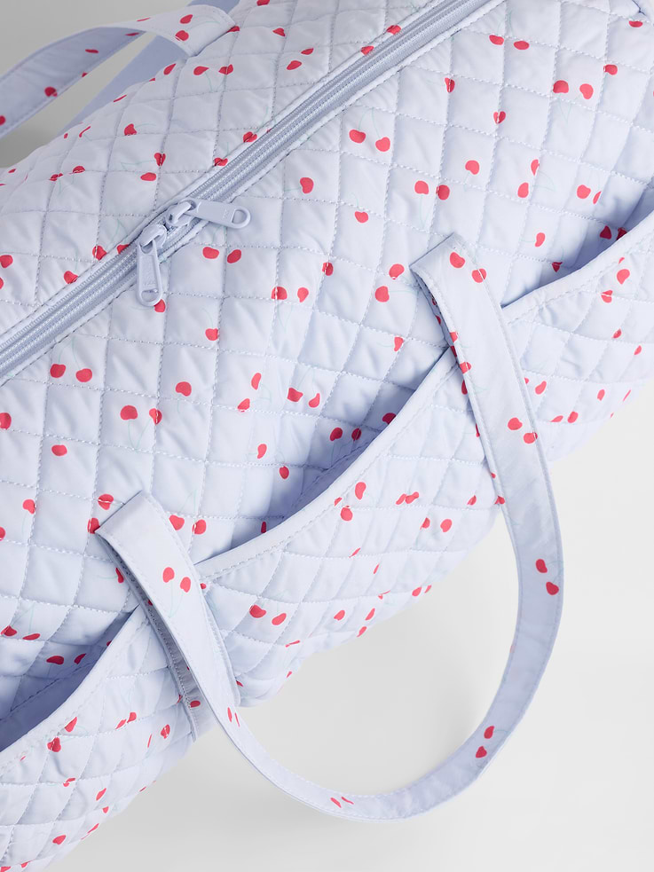 Image 2 of 3, Kids Quilted Printed Weekender Bag