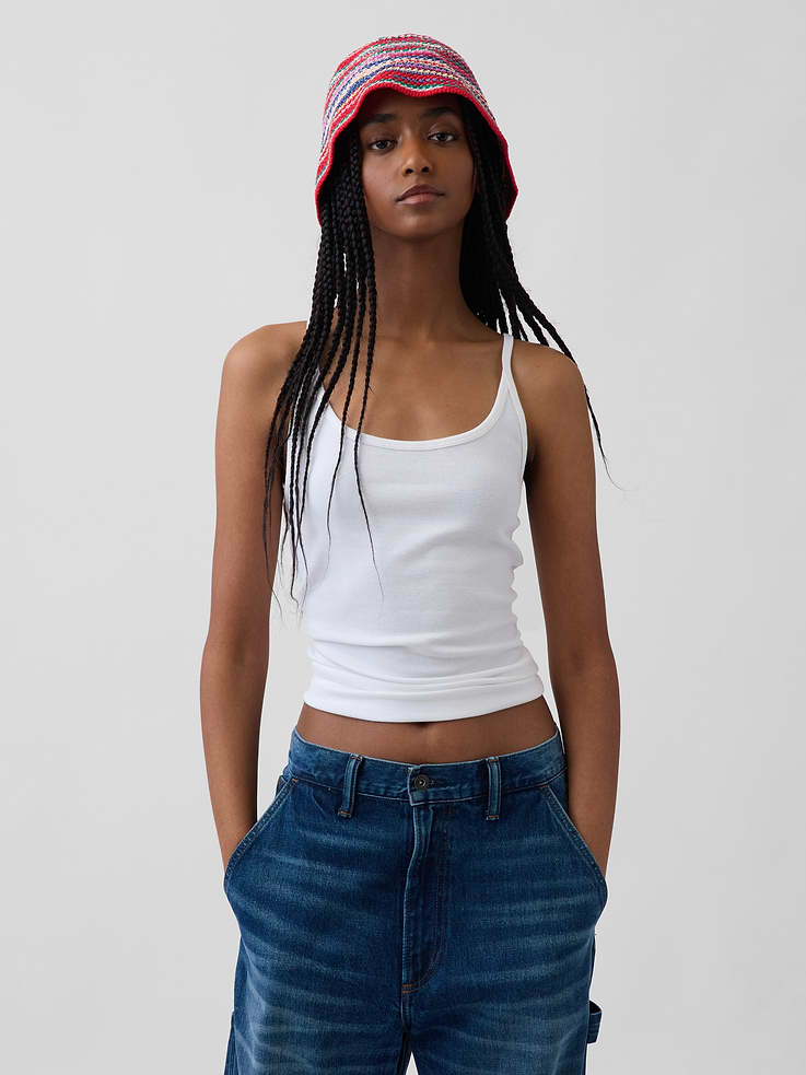 Image number 1 showing, Knit Stripe Bucket Hat