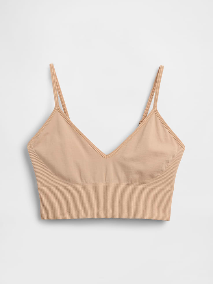 Image number 4 showing, Seamless Plunge Bralette