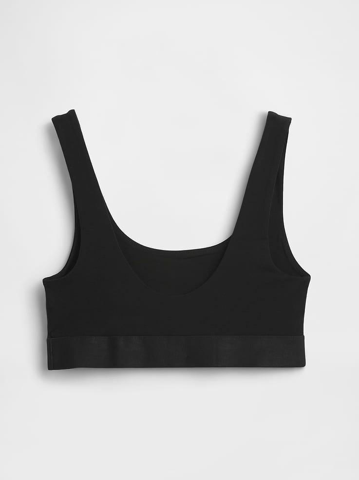 Image number 5 showing, Organic Stretch Cotton Gap Logo Bralette