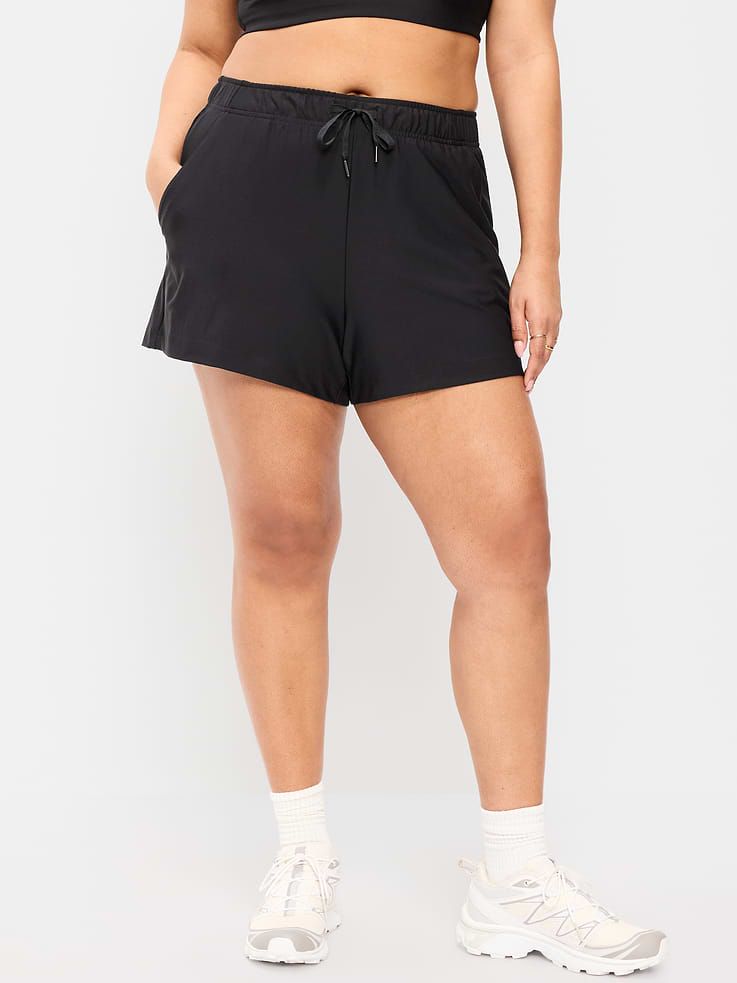 L'image numéro 5 présente Short PowerSoft à taille haute, entrejambe de 9 cm