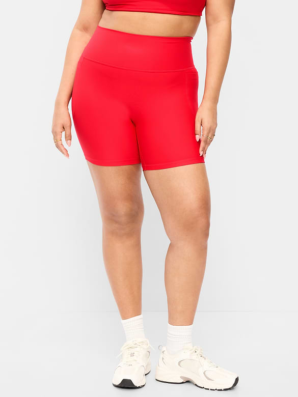 Cuissard à poche à taille très haute PowerSoft sans limites, entrejambe de 15 cm et sans coutures avant