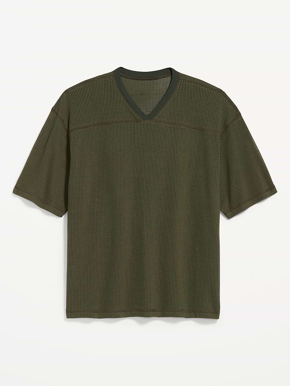 T-shirt en tricot de style football