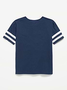 Image number 2 showing, Oversized Short-Sleeve Graphic Tunic T-Shirt for Girls