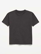 Image number 1 showing, Oversized Short-Sleeve Graphic Tunic T-Shirt for Girls