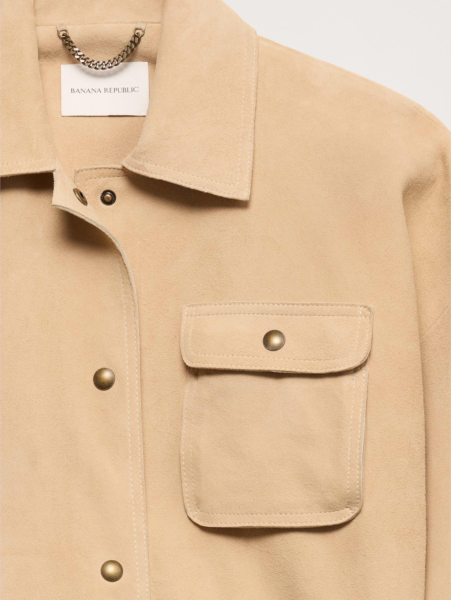 L'image numéro 6 présente Veste en suède, collection Heritage