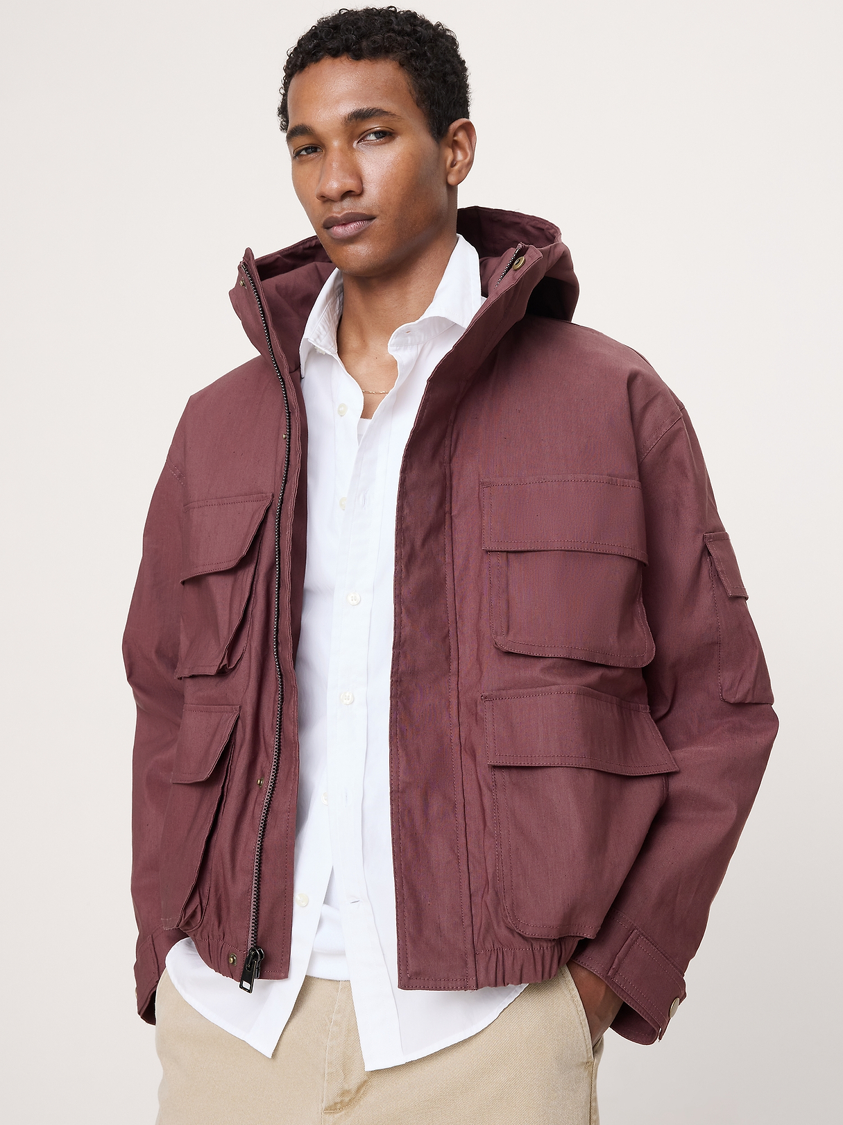 Hooded Field Jacket | Banana Republic