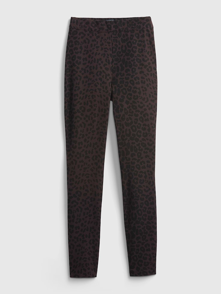 Image 1 of 2, Soft bistretch weave., Elasticized waist., Certain styles have allover prints., Product #753694