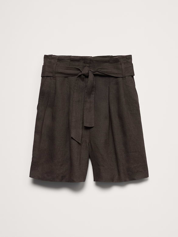 5" Linen Paperbag Short