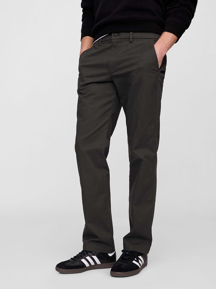 Image number 3 showing, GapFlex Essential Khakis in Straight Fit