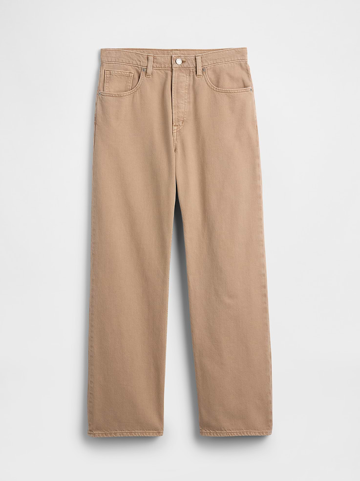 Image number 7 showing, Low Slung Relaxed Straight Jeans