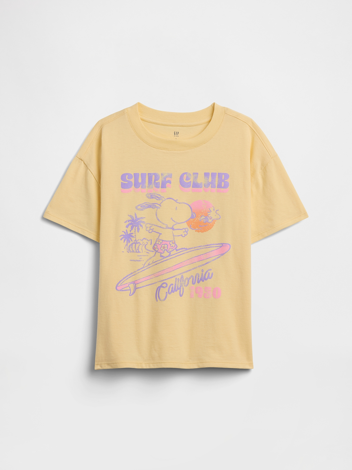 すぬページ GapKids Peanuts Oversized Logo T-Shirt | Gap Factory