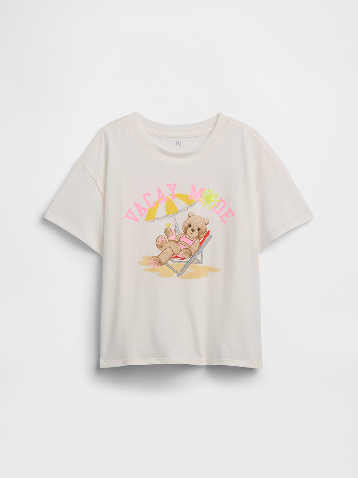Image number 1 showing, Kids Relaxed Graphic T-Shirt