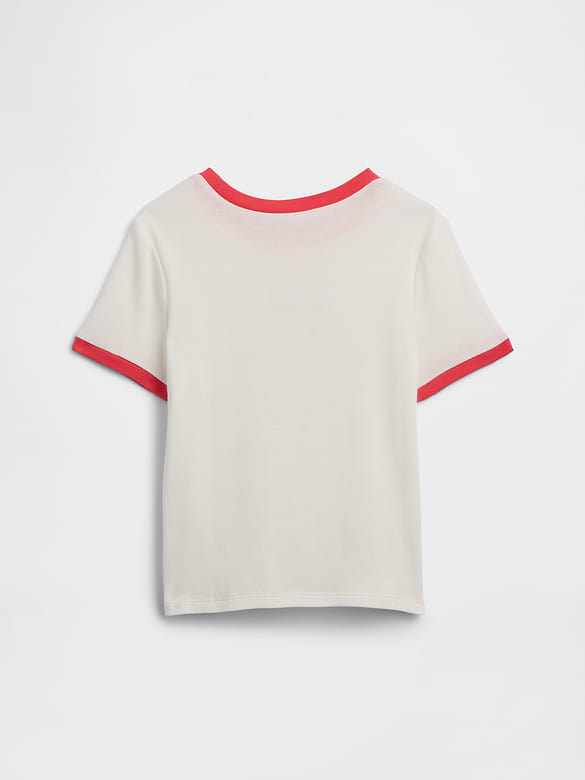 GapKids × Disney Minnie Mouse Ringer T-Shirt