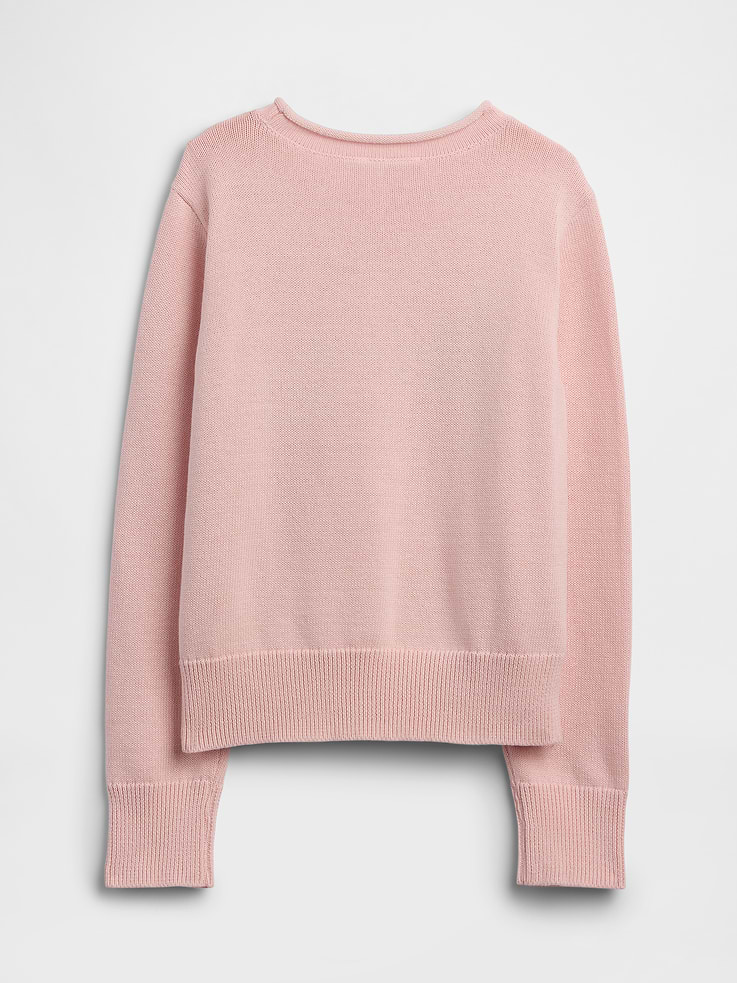 Image number 2 showing, Kids Relaxed Rollneck Intarsia Sweater